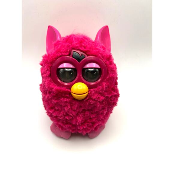 Vintage Furby 2012 Hasbro Pink Puff Gen 1.5 Working Gen Z Plush Talking Friend - Picture 1 of 6